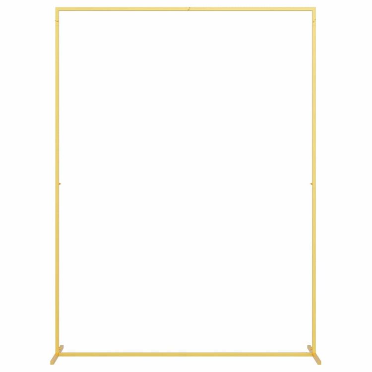 Vidaxl trouwrand goud 150 x 49,5 x 200 cm staal