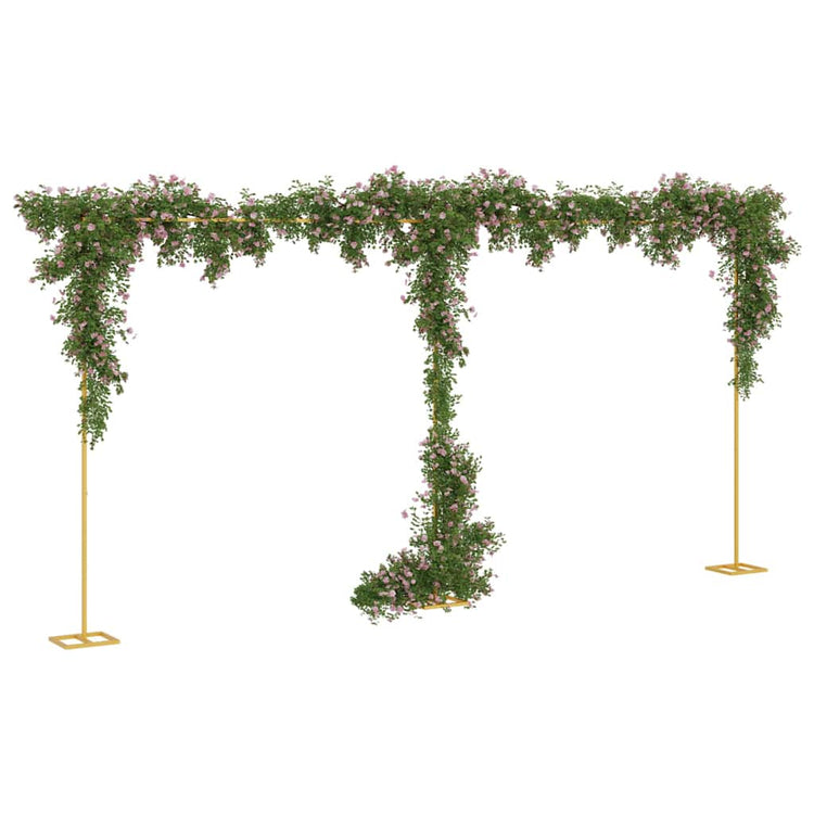 Vidaxl trouwrand goud 657 x 35 x 300 cm staal