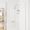 Vidaxl doucheset chroom g 1 2 inch koper
