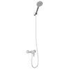 Vidaxl doucheset chroom g 1 2 inch koper