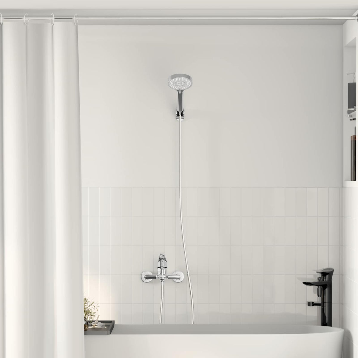 Vidaxl doucheset chroom g 1 2 inch