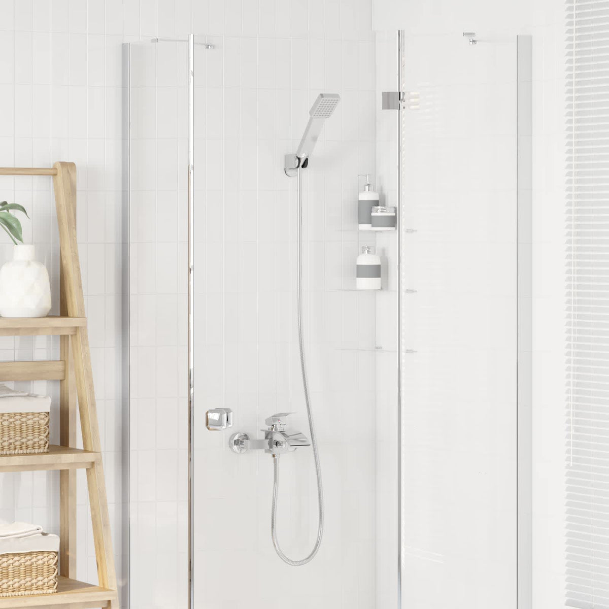 Vidaxl doucheset chroom g 1 2 inch