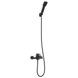 Vidaxl doucheset zwart g 1 2 inch - afbeelding 2