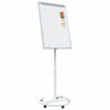 Vidaxl magnetisch whiteboard grijs en wit 62 x 62,5 x 197 cm eps