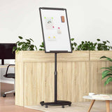 Vidaxl magnetisch whiteboard zwart en wit 62 x 62,5 x 197 cm eps - afbeelding 1