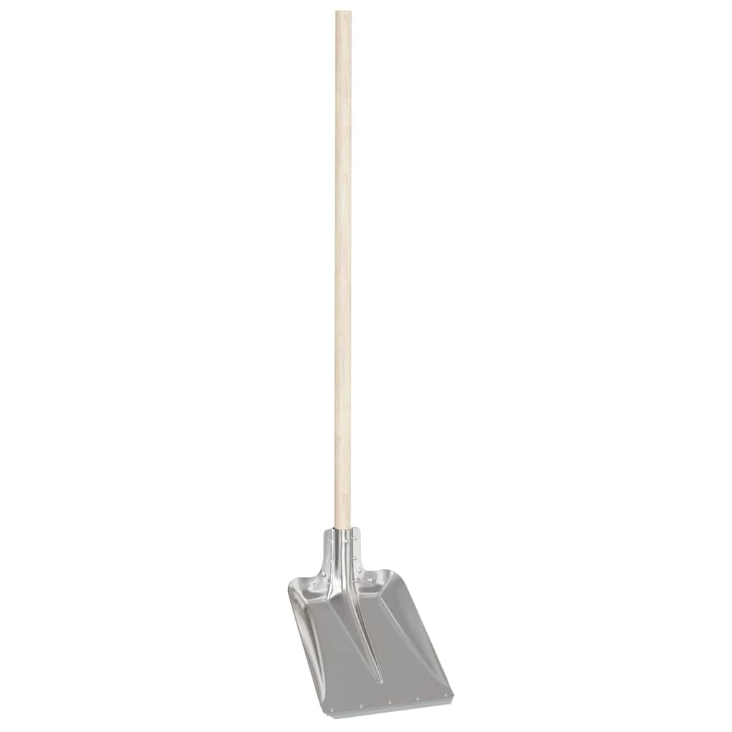 Vidaxl schep hoofd zilver 43 x 32,5 cm aluminium