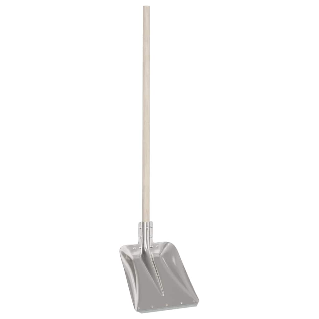 Vidaxl schep hoofd 4 pcs zilver 45 x 38 cm aluminium