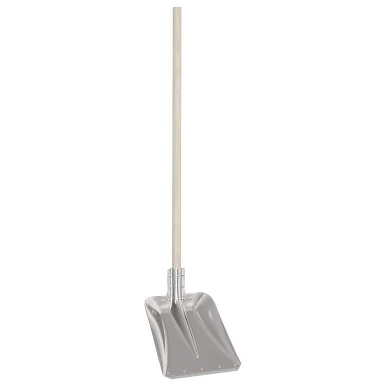 Vidaxl schep hoofd 4 st zilver 45 x 38 cm aluminium