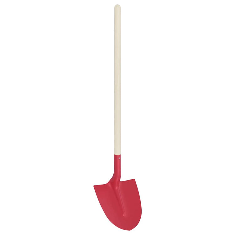 Vidaxl schep hoofd 4 st rood 39,5 x 27,5 cm gepoedercoat staal