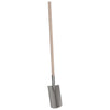 Vidaxl schep hoofd 4 pcs zilver 43 x 17 cm gepoedercoat staal