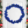 Vidaxl kerstbal guirlande blauw 186 cm polystyreen