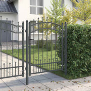 Vidaxl hekpoort met spear boven kampen 103 x 175 cm vergrendelbaar - afbeelding 3