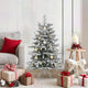 Vidaxl kerstbal set 40 pcs wit en goud kunststof