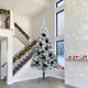 Vidaxl kerstbalset xxl 4 pcs zwart kunststof