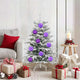 Vidaxl kerstbal set xl 15 pcs lila kunststof