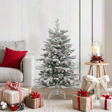 Vidaxl kerstbal set 50 st transparant ø 5 cm kunststof - afbeelding 1