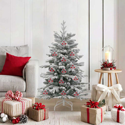 Vidaxl kerstbal set 25 pcs doorzichtig ø 8 cm
