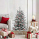 Vidaxl kerstbal set 25 pcs doorzichtig ø 8 cm