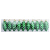 Vidaxl kerstdennenappeltje 40 pcs groen kunststof