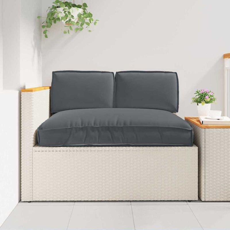 Vidaxl kussen set oxford stof antraciet 120 x 80 x 52 cm