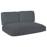 Vidaxl kussen set oxford stof antraciet 120 x 80 x 52 cm - afbeelding 2