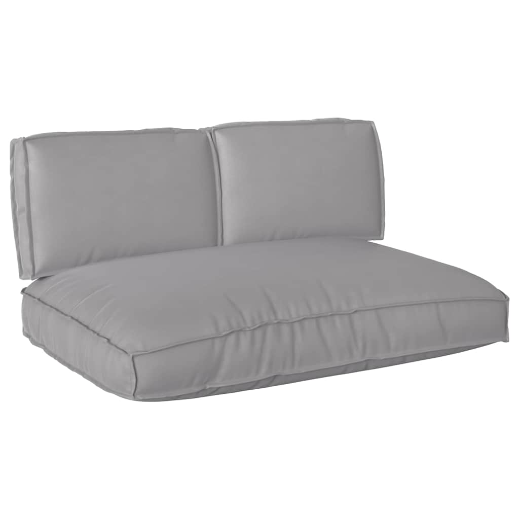 Vidaxl kussen set 3 pcs grijs oxford stof