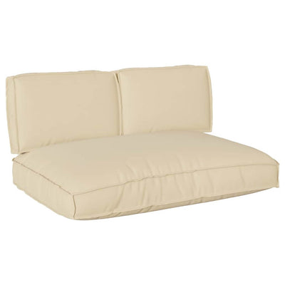 Vidaxl kussen set oxford stof beige 120 x 80 x 52 cm