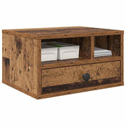 Vidaxl printerstand oud hout 40 x 32 x 24 cm bewerkt hout - afbeelding 3