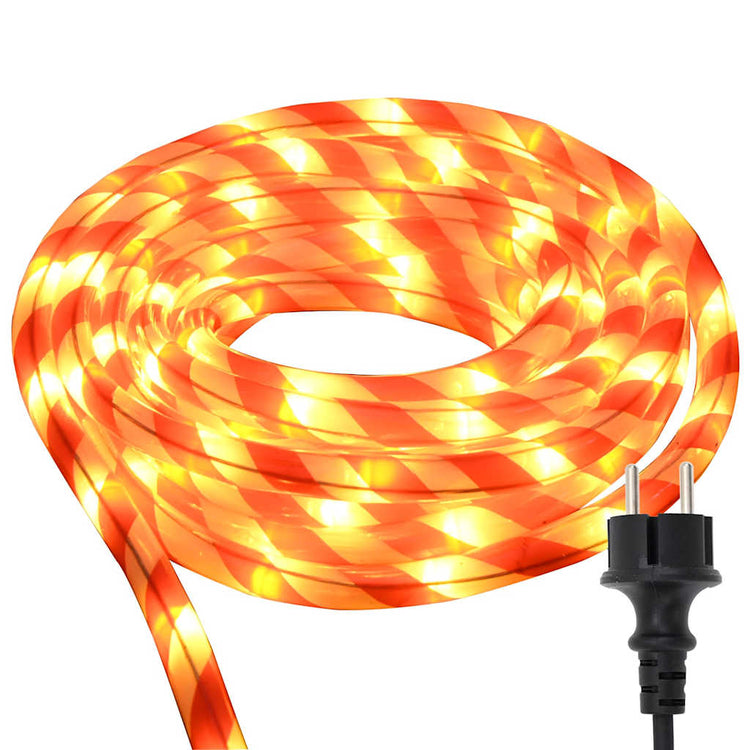 Vidaxl touwenlicht met touwlichten warmwit 50 m pvc