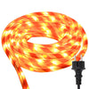 Vidaxl touwenlicht met 2400 led warmwit 100 m pvc