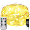Vidaxl touwenlicht met 1200 led warmwit 50 m pvc