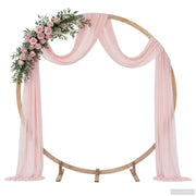 Vidaxl trouwrand licht bruin 224 x 80 x 220 cm massief grenenhout - afbeelding 3