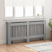 Vidaxl radiatorafdekking grijs sonoma 172 x 19 x 81,5 cm bewerkt hout - afbeelding 3