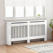 Vidaxl radiatorafdekking hoogglans wit 172 x 19 x 81,5 cm bewerkt hout - afbeelding 3