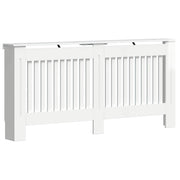 Vidaxl radiatorafdekking hoogglans wit 172 x 19 x 81,5 cm bewerkt hout - afbeelding 2