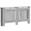 Vidaxl radiatorafdekking grijs sonoma 152 x 19 x 81,5 cm bewerkt hout