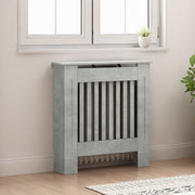 Vidaxl radiatorafdekking betongrijs 78 x 19 x 81,5 cm bewerkt hout - afbeelding 3