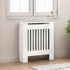 Vidaxl radiatorafdekking hoogglans wit 78 x 19 x 81,5 cm bewerkt hout
