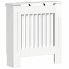 Vidaxl radiatorafdekking hoogglans wit 78 x 19 x 81,5 cm bewerkt hout