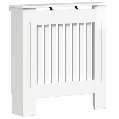 Vidaxl radiatorafdekking hoogglans wit 78 x 19 x 81,5 cm bewerkt hout