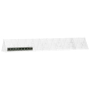 Vidaxl konijnenkooi zilver 650 x 100 x 85 cm gegalvaniseerd staal - afbeelding 3