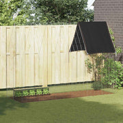 Vidaxl konijnenkooi zilver 300 x 100 x 210 cm gegalvaniseerd staal - afbeelding 1