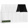 Vidaxl konijnenkooi zilver 300 x 100 x 210 cm gegalvaniseerd staal