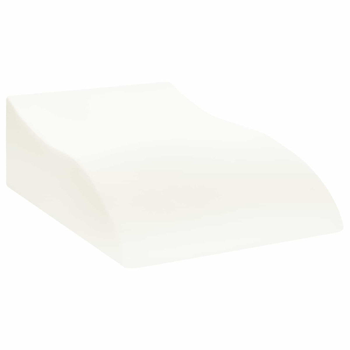 Vidaxl beenkussen wit 68 x 40 x 21,5 cm