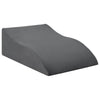 Vidaxl beenkussen grijs 68 x 41 x 21 cm