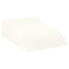 Vidaxl beenkussen wit 68 x 40 x 18 cm