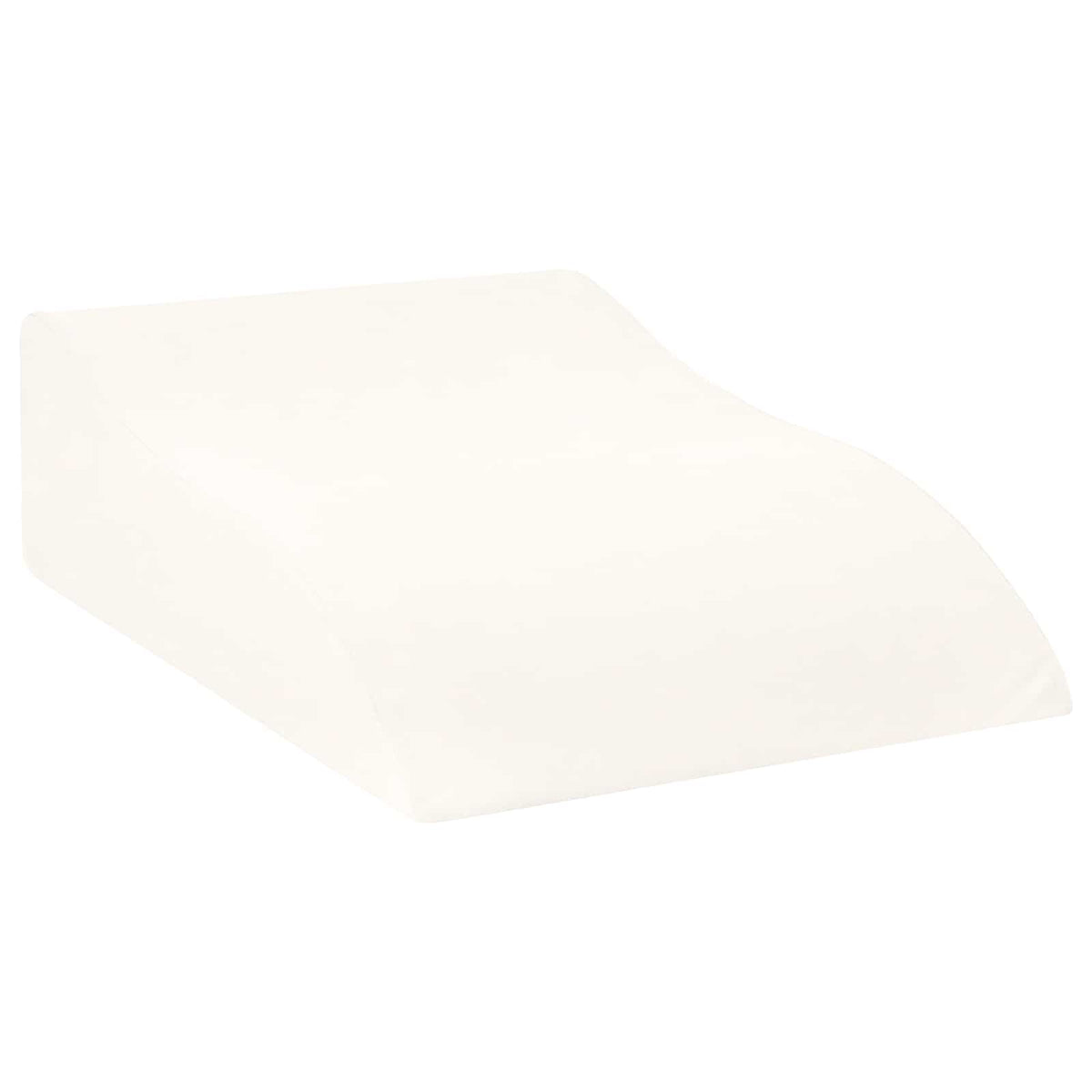 Vidaxl beenkussen wit 68 x 40 x 18 cm