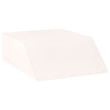 Vidaxl been kussen 63 x 52 x 19,5 cm stevig pu schuim wit - afbeelding 2