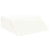 Vidaxl been kussen effen wit 63 x 52 x 19,5 cm