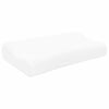 Vidaxl slapen kussen effen wit 50 x 30 x 10,5 cm